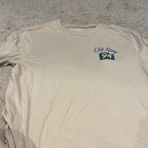 Old Navy Men's Tan Graphic Tee